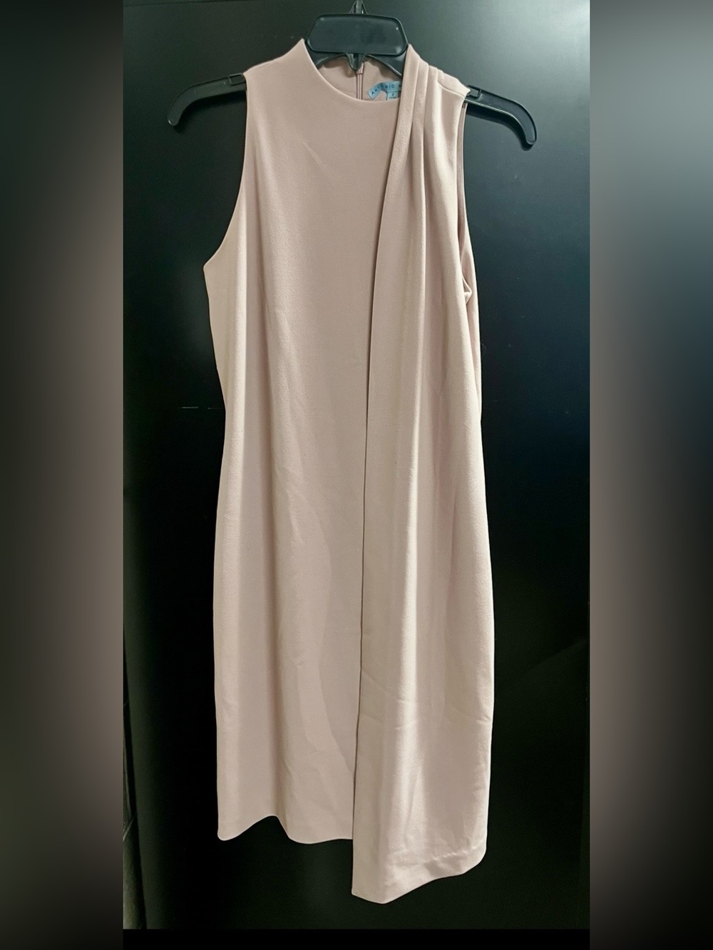 ANTONIO MELANI Sleeveless Taupe Maxi Dress